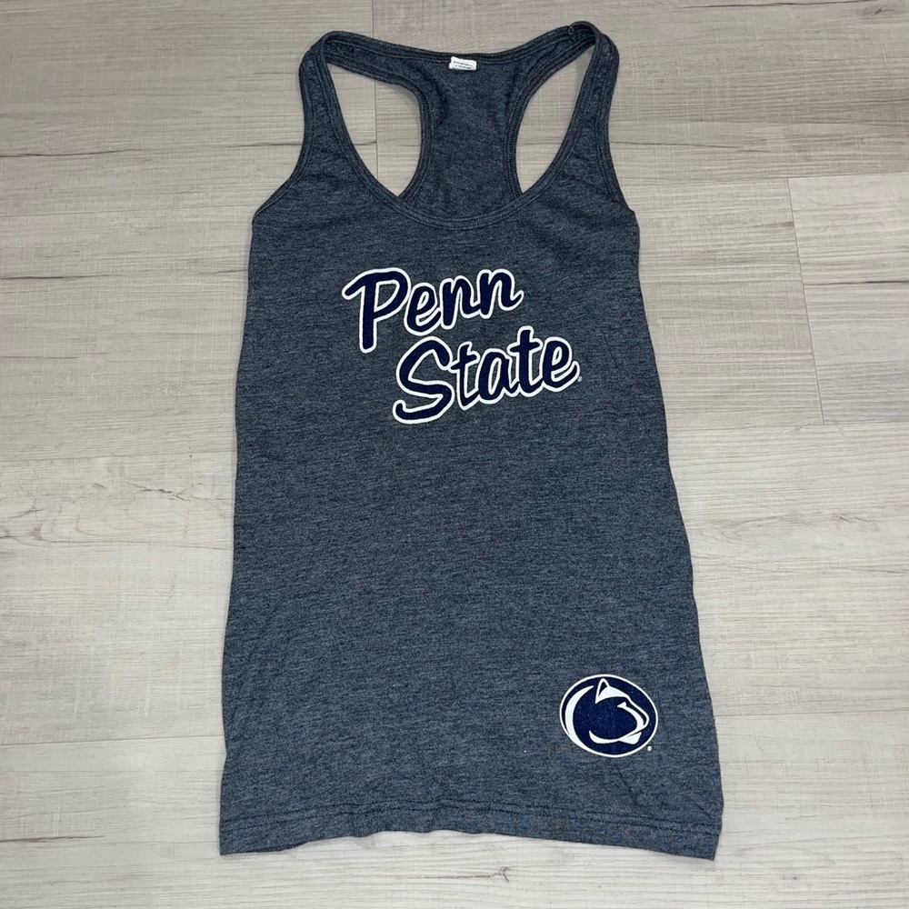 Penn State Blue Racerback Tank Top Size XSmall (XS)